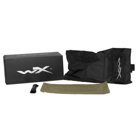 Gogle taktyczne Wiley X Spear SP293DLT smoke / clear / rust, jasnobrązowe oprawki