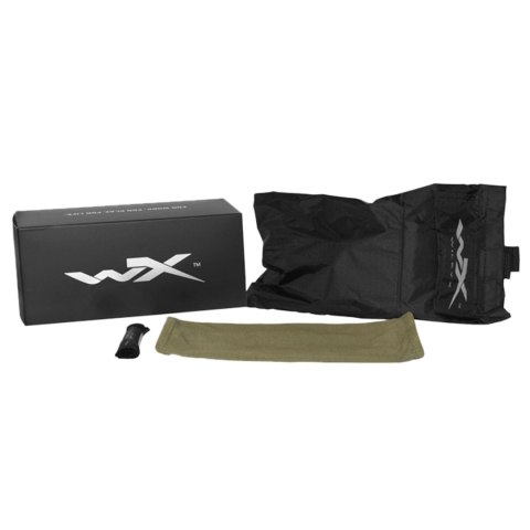 Gogle taktyczne Wiley X Spear SP293T smoke / clear / light rust, jasnobrązowe oprawki