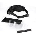 Gogle taktyczne Wiley X Spear SP29B grey / clear, czarne oprawki