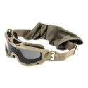 Gogle taktyczne Wiley X Spear SP29T grey / clear, jasnobrązowe oprawki