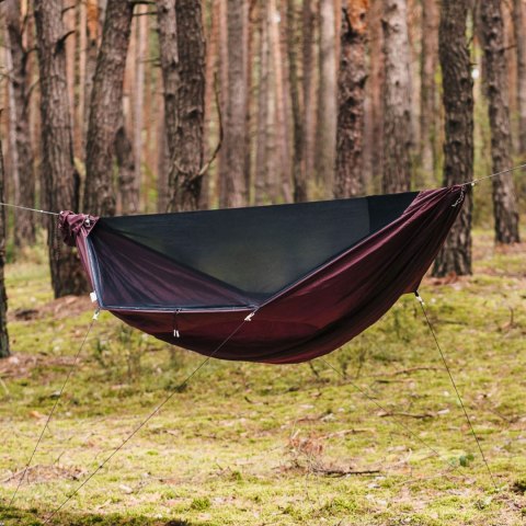 Hamak Lesovik DRAKA burgundy ron