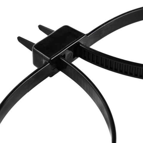 Kajdanki jednorazowe Mil-Tec plastikowe, czarne