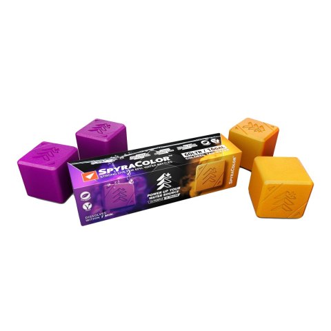 Kapsułki barwiące do wody SpyraColor fioletowa i żółta