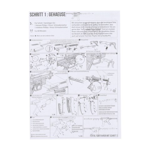 Karabin Paper Shooters Zombie Slayer zestaw