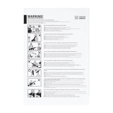 Karabinek ASG Specna Arms SA-F03 FLEX™ GATE X-ASR Czarny