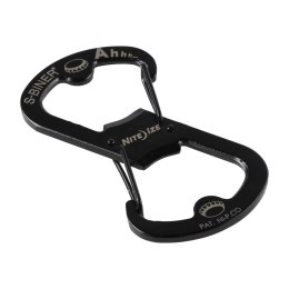 Karabinek Nite Ize S-Biner z funkcją otwieracza do butelek czarny