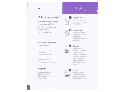 Kawa Bagdrip Etiopia saszetka jednorazowa