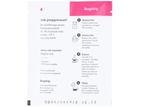 Kawa Bagdrip Kolumbia saszetka jednorazowa