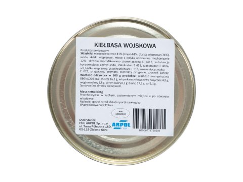 Kiełbasa Arpol wojskowa 300 g