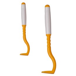 Kleszczołapki przyrząd do usuwania kleszczy Tick Twister Clipbox z brelokiem, pomarańczowe 2 szt.