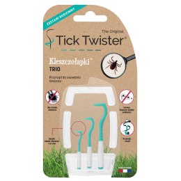 Kleszczołapki przyrząd do usuwania kleszczy Tick Twister TRIO
