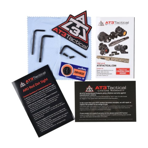 Kolimator AT3 Tactical ARO 3 MOA montaż .83"