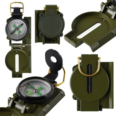 Kompas wojskowy Joker JKR2529 z linijką