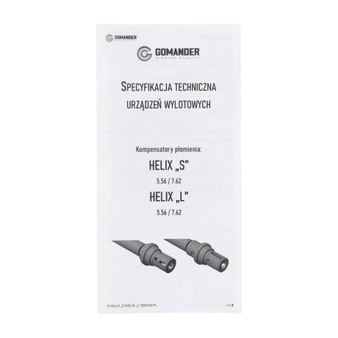Kompensator TB0.9613_1-1_2X28 Helix 5.56mm S UNEF-5