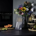 Komplet noży Laguiole Oak wood Stonewash z blokiem magnetycznym