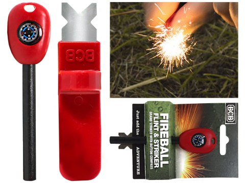 Krzesiwo BCB Fireball Grand z kompasem
