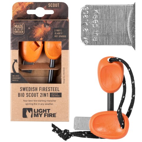 Krzesiwo Light My Fire BioScout pomarańczowe