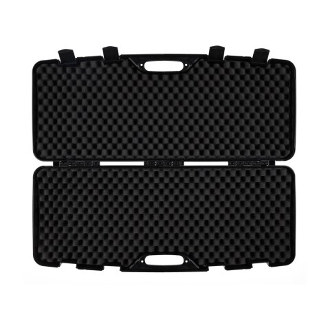 Kufer na broń Megaline 98x35x12 czarny klamry