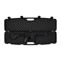Kufer na bron Megaline czarny 110x25x11 cm klamry