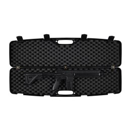 Kufer na bron Megaline czarny 110x25x11 cm klamry