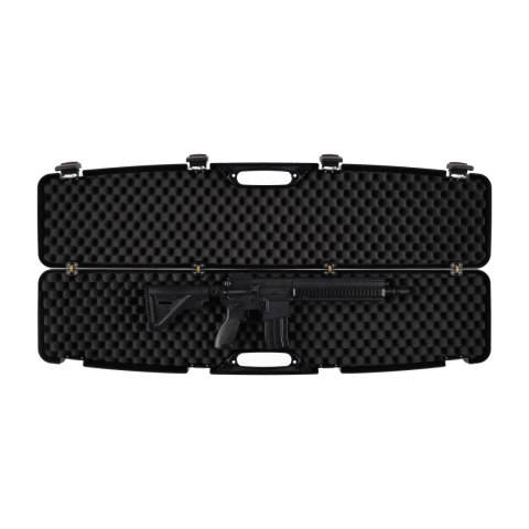 Kufer na bron Megaline czarny 125x25x11 cm zamek