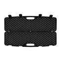 Kufer na bron Megaline czarny 97x25x10 cm klamry