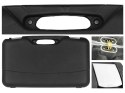 Kufer na pistolet Megaline czarny 50x30x9 cm