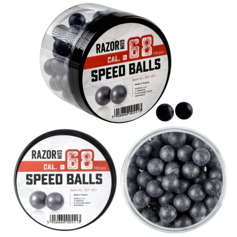 Kule gumowe RazorGun 68 kal. .68 / 100 szt. do Umarex T4E HDS i SG-68