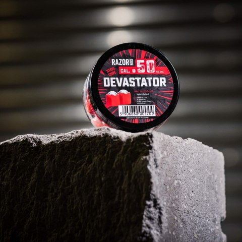 Kule metalowe RazorGun Steel Core Devastator kal. .50 / 60 szt. do Umarex HDR50