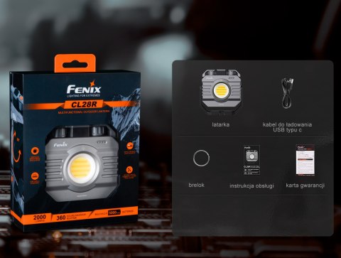Lampa kempingowa Fenix CL28R
