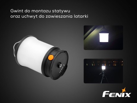 Lampa kempingowa Fenix CL30R czarna