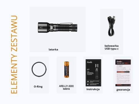 Latarka LED Fenix C7