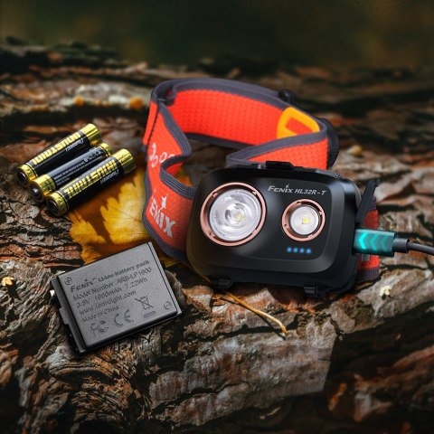 Latarka czołowa Fenix HL32R-T czarna