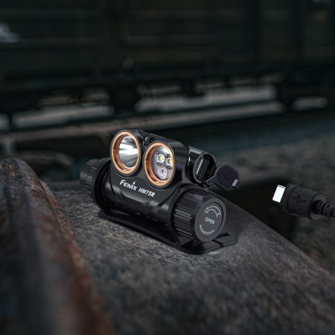 Latarka czołowa Fenix HM75R SE bez dodatkowego zasobnika