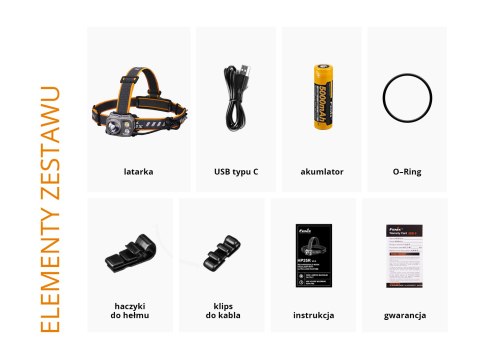 Latarka czołowa Fenix HP25R V2.0