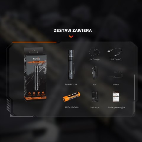 Latarka taktyczna LED Fenix PD32R