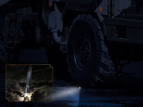Latarka taktyczna LED Fenix TK16 V2.0 czarna