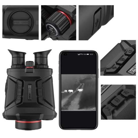 Lornetka termowizyjna termowizor HIKMICRO Raptor RH50L LRF 850 nm