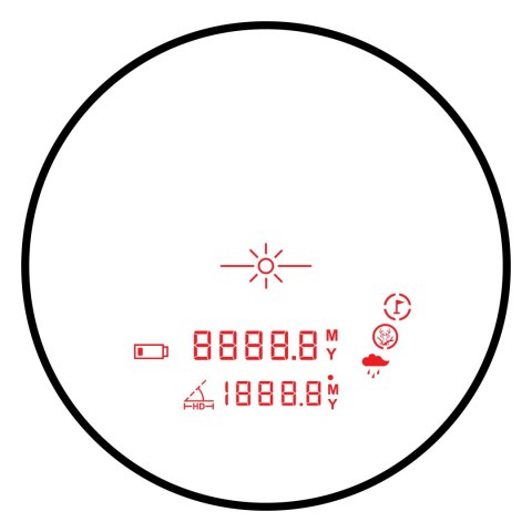 Lornetka z dalmierzem Hawke Frontier LRF 1800 8x42