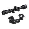 Luneta celownicza Diana 3-9x32 1" AO Duplex z/m 11 mm + montaż kompensacyjny Diana ZR 1"-30 mm/11 mm