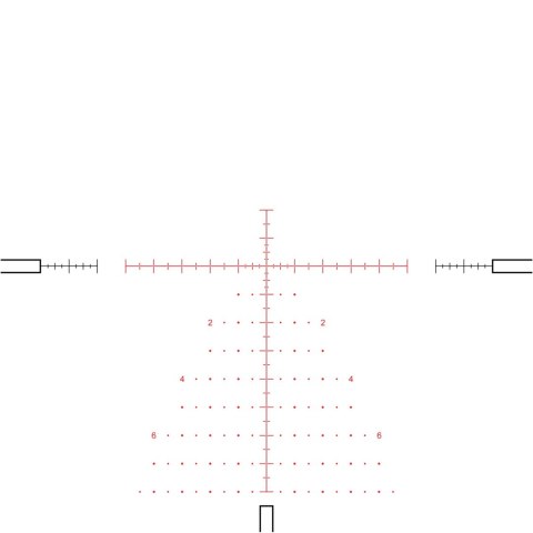 Luneta celownicza Hawke Frontier 30 5-30x56 SF IR Mil Pro 20x