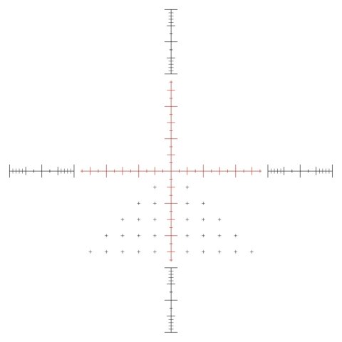 Luneta celownicza Hawke SideWinder 30 6,5-20x44 20x Half Mil