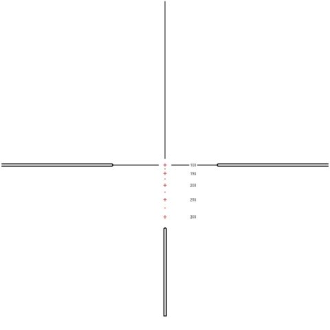 Luneta celownicza Hawke Vantage 1" 4-12x40 AO IR .22 WMR