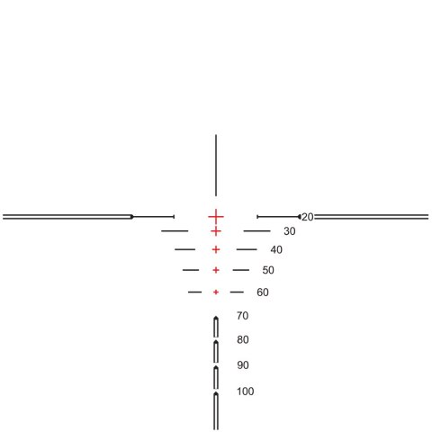 Luneta celownicza do kuszy Hawke XB1 Crossbow 1,5-5x32 IR