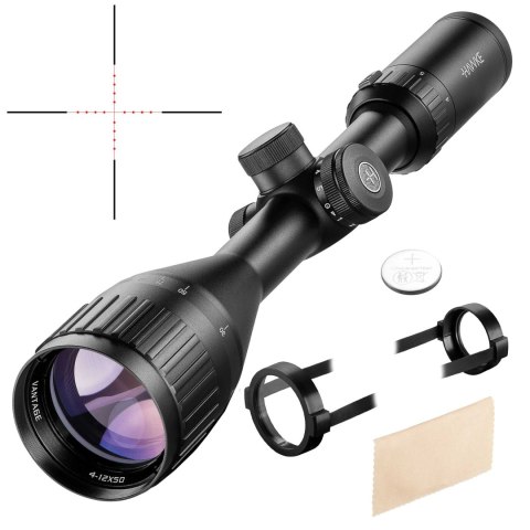 Luneta celownicza Hawke Vantage 1" 4-12x50 AO IR Mil Dot