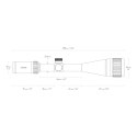 Luneta celownicza Hawke Vantage 1" 4-16x50 AO IR .17 HMR