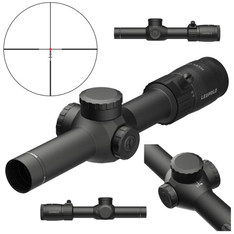 Luneta celownicza Leupold Mark 4HD 1-4.5x24 30mm SFP Illum. FireDot BDC