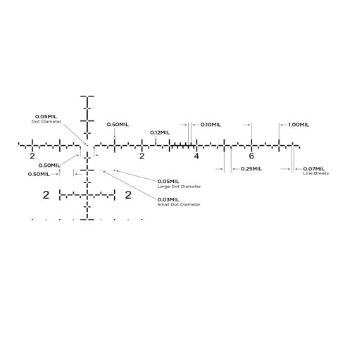 Luneta celownicza Leupold Mark 4HD 6-24x52 34mm M5C3 Side Focus FFP PR2-MIL