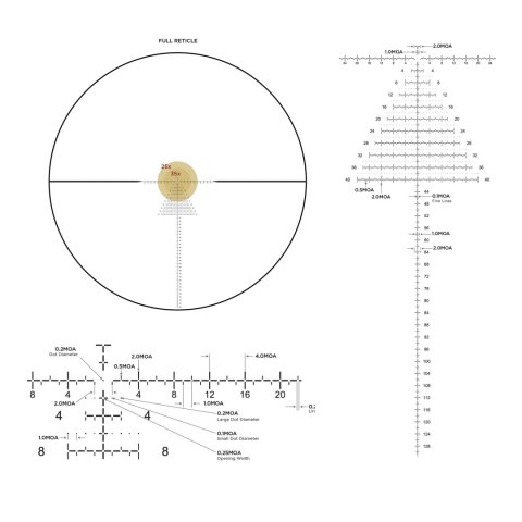 Luneta celownicza Leupold Mark 4HD 8-32x56 34mm M1C3 Side Focus FFP PR2-MOA