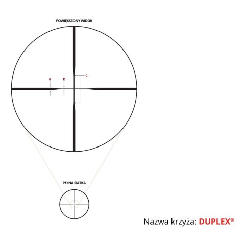 Luneta celownicza Leupold VX-3HD 2.5-8x36 1" CDS-ZL Duplex